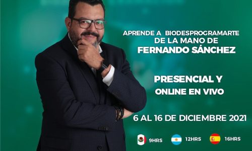 SEMINARIO DE BIODESPROGRAMACIÓN INTERNACIONAL INTENSIVO 2021 DÍA 6